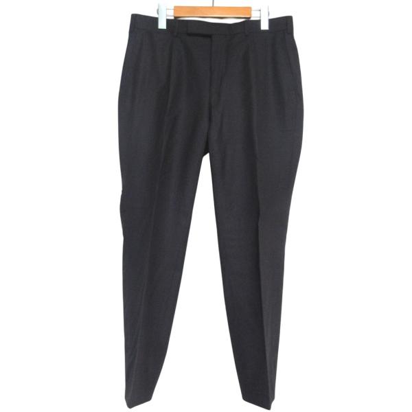 美品 Ermenegildo Zegna エルメネジルドゼニア トロフェオ カシミヤシルクブレンド ウール スラックスパンツ サイズ6-52R ブラウン メンズ 古着 中古 USED kigaeru_271988008018