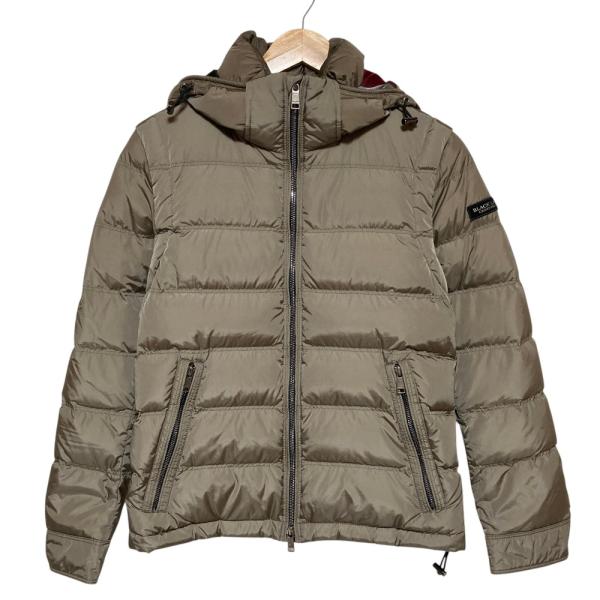定価￥97,900/BARK(バーク)フード付きダウンベスト★イタリア製 美品 BLACK LABEL CRESTBRIDGE ブラックレーベルクレストブリッジ