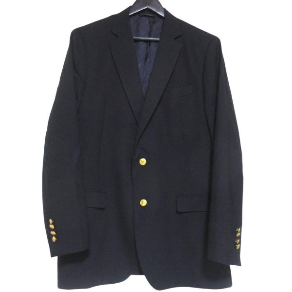 【未使用級】ロロピアーナ生地 ブルックスブラザーズ 金ボタン 紺ブレ 羊 BROOKS BROTHERS（ブルックスブラザーズ） 良品 ロロピアーナ生地 金