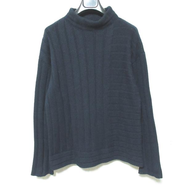 美品　HERMES エルメス　リオネル　カシミヤニットグローブ　サイズS HERMES（エルメス） 良品 カシミヤ100％ ボトルネック ニットセーター