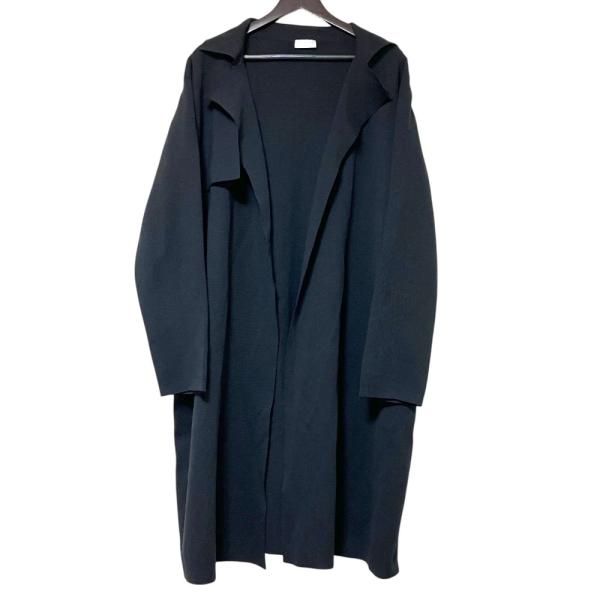【極美品】Dior 　ディオール　カーディガン　ロゴボタン　黒　ウール　CDロゴ Dior HOMME 美品 DIOR ディオールオム ボタンレス ハイゲージ ウール