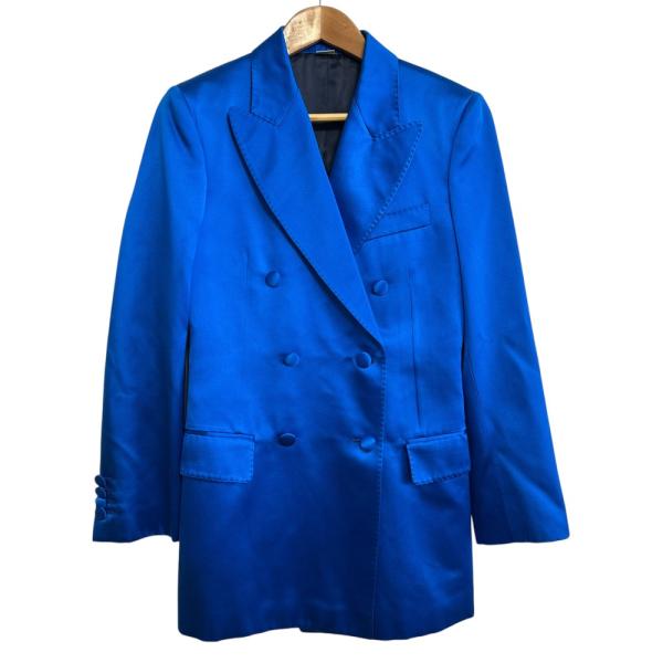 GUCCI（グッチ） 美品 22SS GUCCI シルク100％ ピークドラペル ダブル