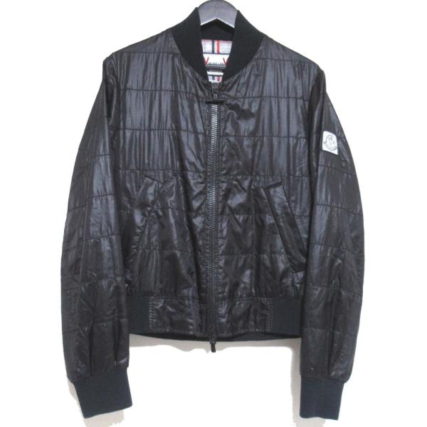 モンクレールガムブルー★チェックナイロンジャケット 美品 MONCLER GAMME BLEU モンクレールガムブルー チェック柄