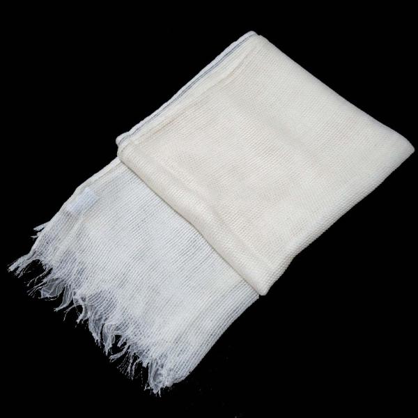 AGNONA（アニオナ） 美品 カシミヤシルク メッシュ ニット ストール