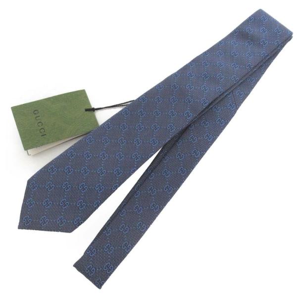 GUCCI 未使用 24SS グッチ シルク100% GG柄 ドット柄 ジャガード