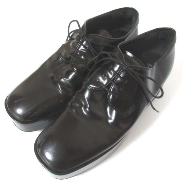 PRADA プラダ ドレスシューズ ローファー 革靴 23cm相当