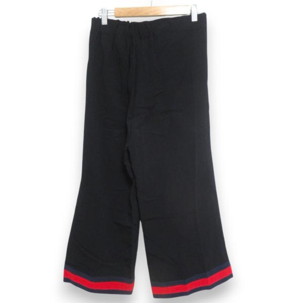 GUCCI 美品 グッチ ウェブストライプ シェリーライン イージーワイド  