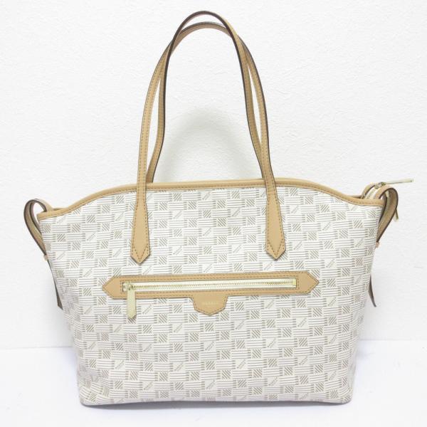 美品 MOREAU PARIS モローパリ モナコトート ウィズ ジップ ミディアム 