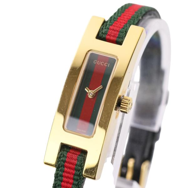 GUCCI 美品 グッチ 3900L シェリーライン レディース腕時計