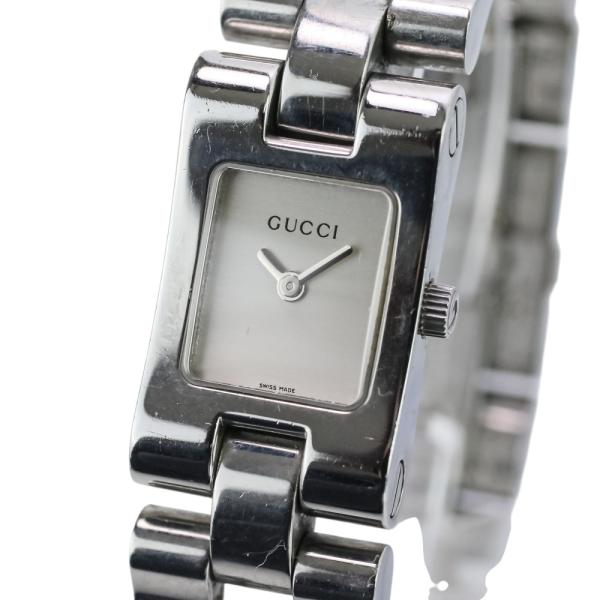 GUCCI（グッチ） 良品 2305L クオーツ腕時計 ウォッチ 文字盤ホワイト