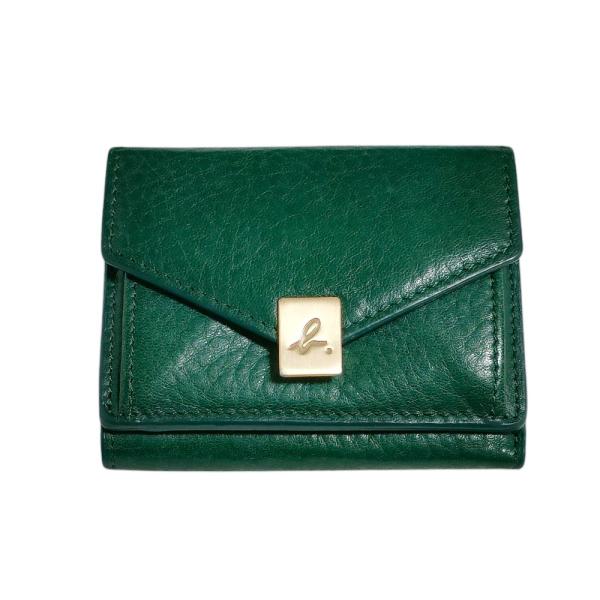 美品　アニエスべー　miyuki 3つ折り財布　TAW04-03 miyuki ミニウォレット TAW04－03（財布）｜agnes b