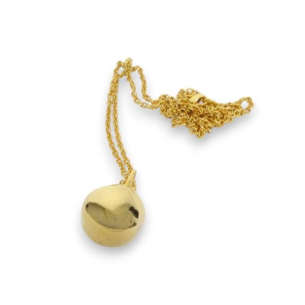 美品 CHIEKO+ チエコプラス wonky ball necklace K18コーティング 変形