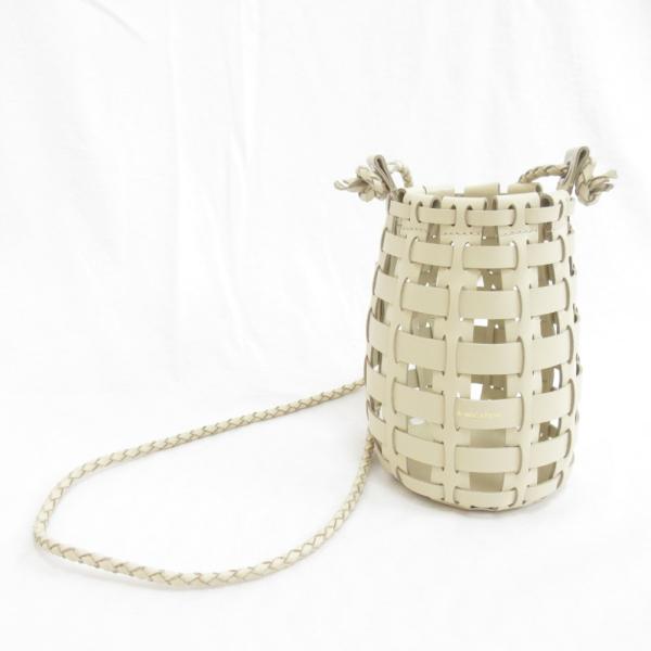 A VACATION BEEHIVE ショルダーバッグ　黒 A VACATION（アヴァケーション） 新品同様 BEEHIVE メッシュ バケツ型