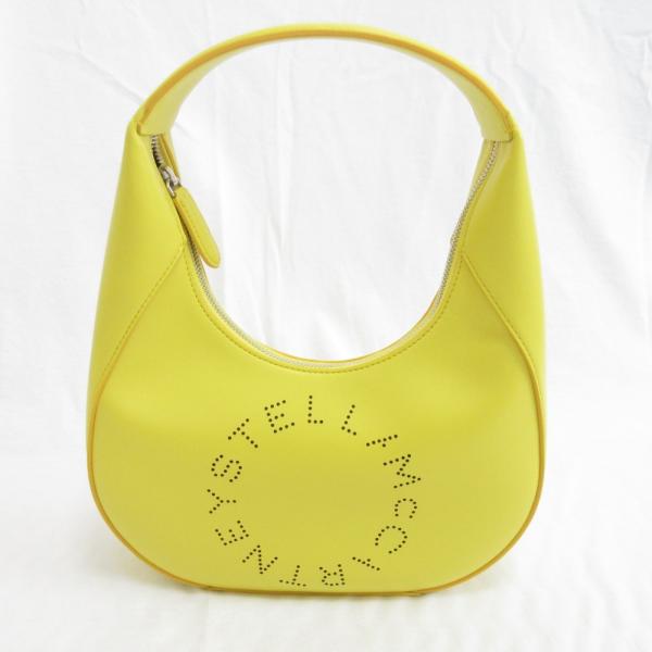 ステラマッカートニー バッグ 本物 ネオンイエロー