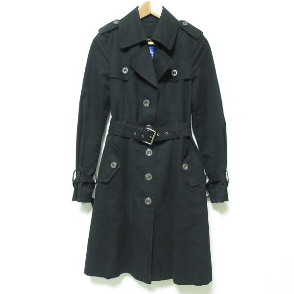 バーバリーブルーレーベル トレンチコート ノバチェック BURBERRY 40 BURBERRY バーバリーブルーレーベル トレンチコート ノバ