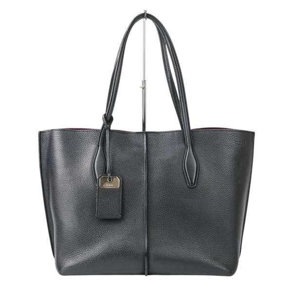 良品 TOD'S トッズ JOY ジョイ レザー トートバッグ A4