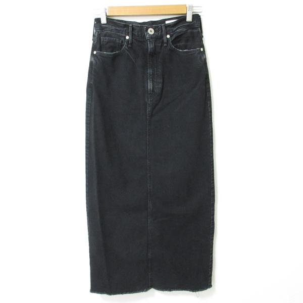 美品　upper hights別注 デニムスカート ブルー スピックアンドスパン WEB限定追加》upper hights/アッパーハイツ 別注LAZY SKIRT