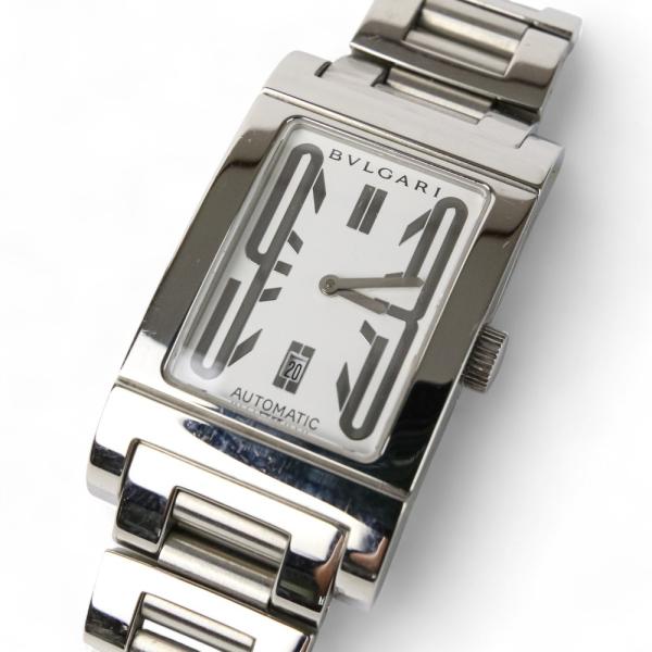 BVLGARI ブルガリ　レッタンゴロ　RT45S BVLGARI 良品 ブルガリ レッタンゴロ 自動巻き 腕時計 RT45S