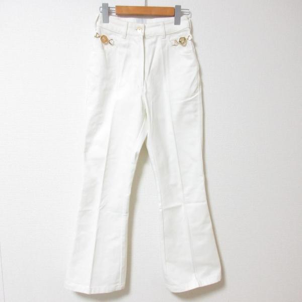 PATOU（パトゥ） 良品 23SS PATOU サークルロゴ金具 オーガニック