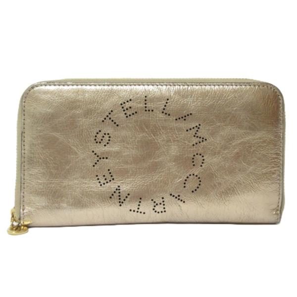 未使用　STELLA McCARTNEY ラウンドファスナー長財布　グレージュ Stella McCartney STELLA McCARTNEY ステラマッカートニー