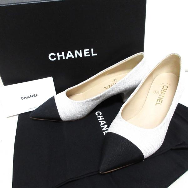【良品】シャネル CHANEL キルティングCCマークフラットパンプス 中古・古着通販】CHANEL (シャネル) ココマーク キルティング