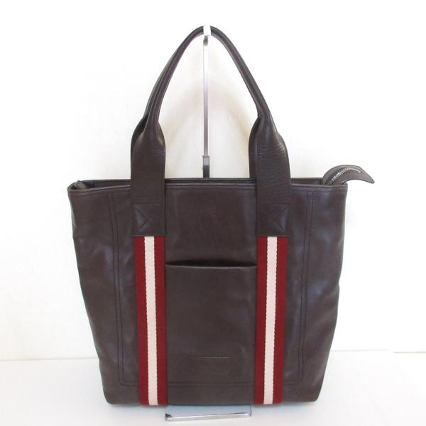 美品 BALLY バリー トレインスポッティング TACILO レザー 2way トート