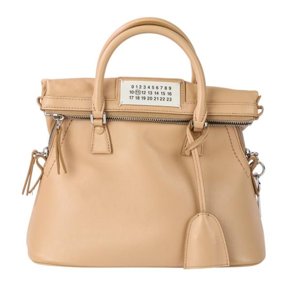 新品同様 Maison Margiela 11 メゾンマルジェラ 11 5AC ミニ 2WAY ショルダーバッグ ハンドバッグ S56WG0082 グレージュ レディース 古着 中古 USED Maison Margiela（メゾンマルジェラ） 新品同様 Maison Margiela 11 11