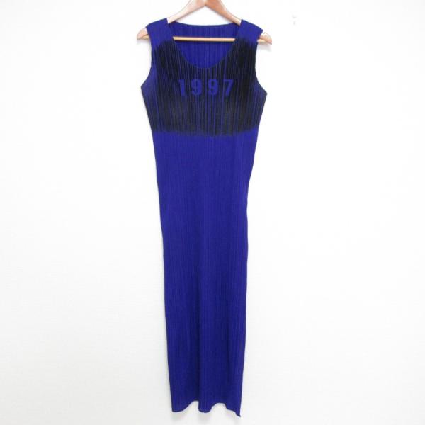 PLEATS PLEASE 良品 プリーツプリーズ イッセイミヤケ 1997 プリント  