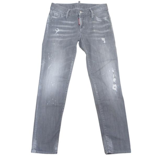 ディースクエアード Jennifer Cropped Jean サイズ36 DSQUARED2（ディースクエアード） 美品 Jennifer Cropped Jean スリム