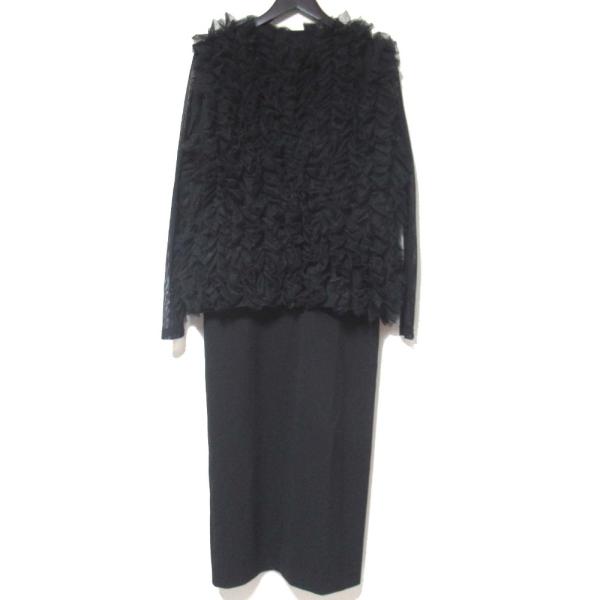 Ameri（アメリ） 美品 23AW AMERI I LINE TULLE VEST SET DRESS