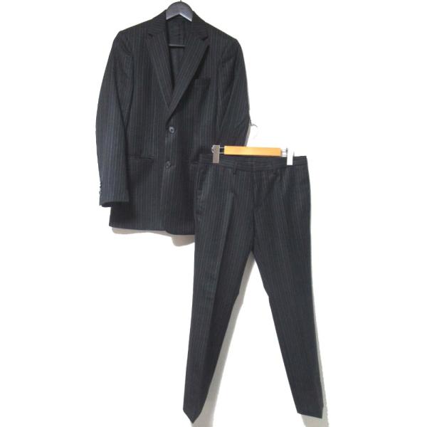 【loo様】ジパンシー セットアップ ストライプ スーツ フォーマル セレモニー GIVENCHY 美品 ジバンシィ ジバンシー ストライプ柄 テーラード