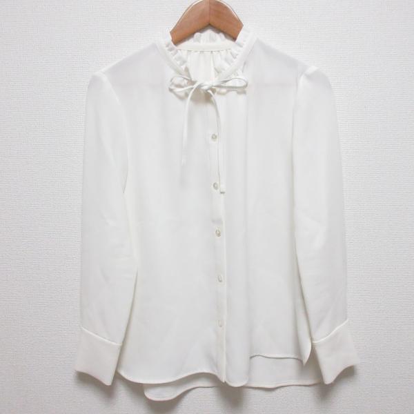 良品 AVENIRETOILE アベニールエトワール フリルネックリボンブラウス