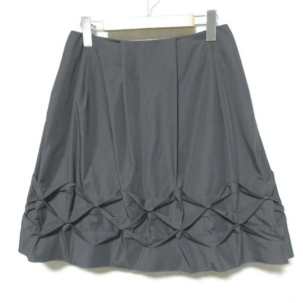 FOXEY NEWYORKフォクシーニューヨーク　 ブルースカート　40サイズ FOXEY NEW YORK - FOXEY NEWYORK フォクシーニューヨーク ひざ丈