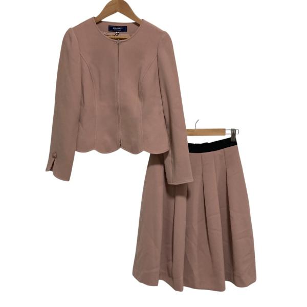M'S GRACY（エムズグレイシー） 美品 ノーカラージャケット スカート