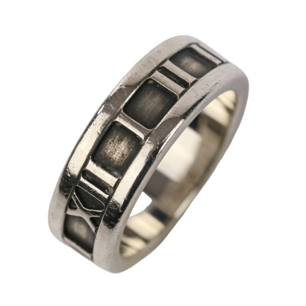 【美品】17.5号 Tiffany ティファニー アトラス カーブドリング SV 美品】17.5号 Tiffany ティファニー アトラス カーブドリング SV