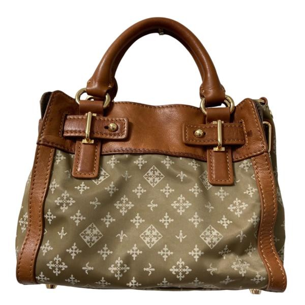 russet（ラシット） 良品 レザー ナイロン モノグラム 2WAY
