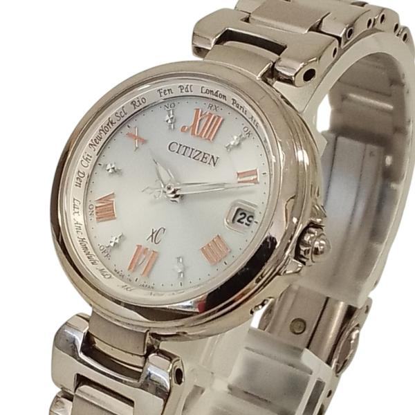 シチズン クロスシー xC 電波ソーラー H240-T019072 腕時計 CITIZEN（シチズン） 美品 XC クロスシー エコドライブ 電波腕時計