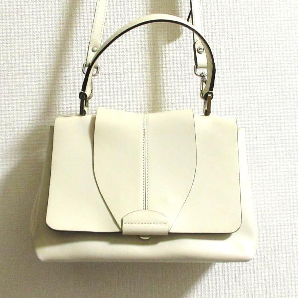 ジャンニキャリーニ GIANNI CHIARINI アイボリー GIANNI CHIARINI（ジャンニ キアリーニ） レザー 2WAY ショルダー