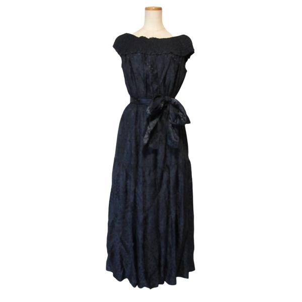 【新品】【未使用】CORCOVADOワンピース 36サイズ CORCOVADO（コルコバード） 未使用 25SS CORCOVADO ドットドビー