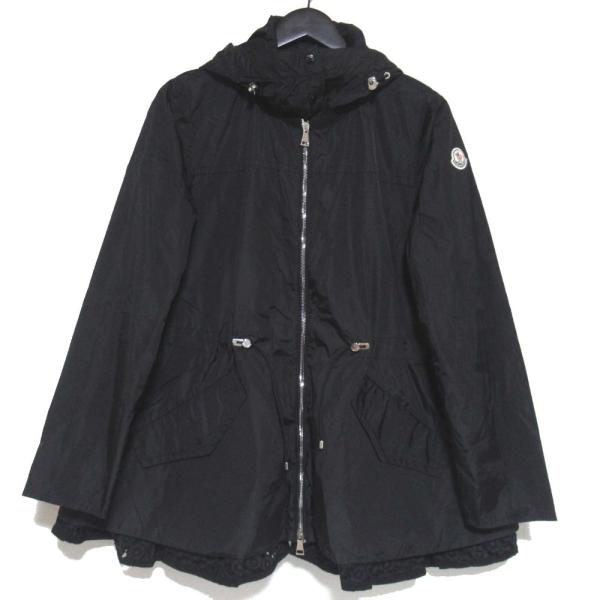 フリル フード ナイロンジャケット Lotus モンクレール レース Vizille ナイロンジャケット モンクレール 楽天市場】MONCLER 2 黒 ジャケット・アウター