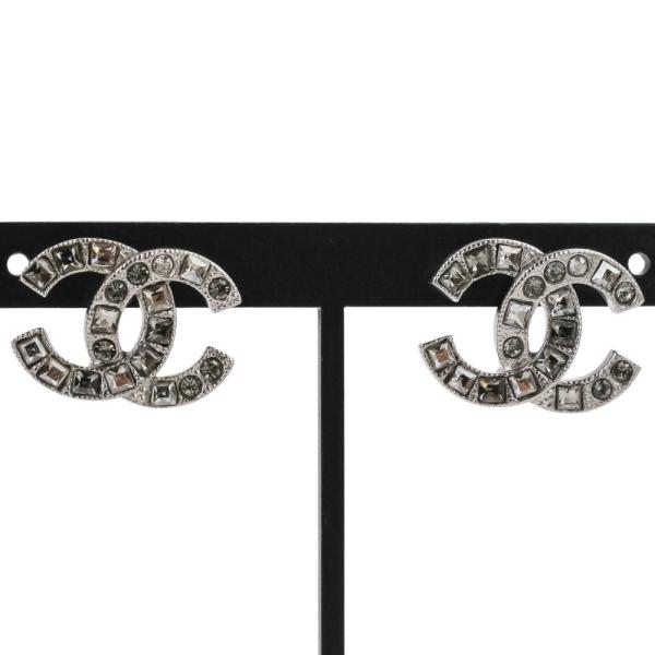CHANEL（シャネル） 美品 F17V CHANEL ラインストーン ココマーク