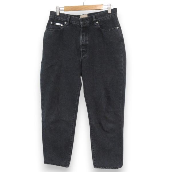 美品 THE SHISHIKUI ザシシクイ EASY JEANS BLACK デニムパンツ サイズ