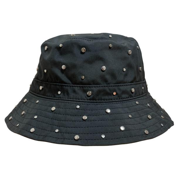 Ganni ガニー ハット レディース 【古着】【中古】 GANNI（ガニー） 美品 スタッズ バケットハット 帽子 サイズXS/S