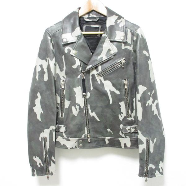 DIESEL BLACK GOLD ディーゼル ブラックゴールド カモフラ ライダース