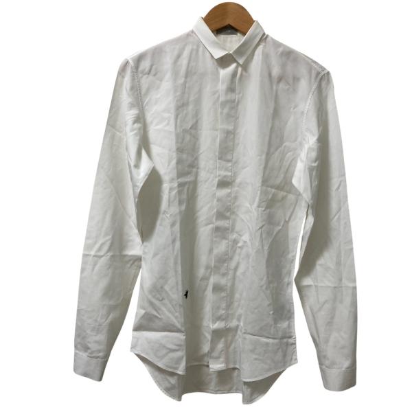 Dior HOMME 良品 homme ディオールオム ビー刺繍 ボタン ドレスシャツ