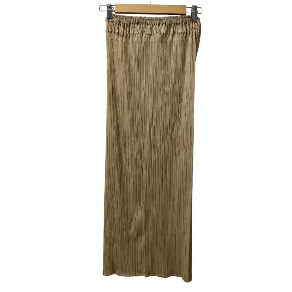 【美品】プリーツプリーズ イッセイミヤケ プリーツ ロングスカート PLEATS PLEASE（プリーツ プリーズ） 美品 PLEATS PLEASE ISSEY MIYAKE