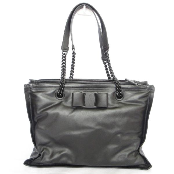 未使用 Salvatore Ferragamo サルヴァトーレフェラガモ VARA BOW BAG