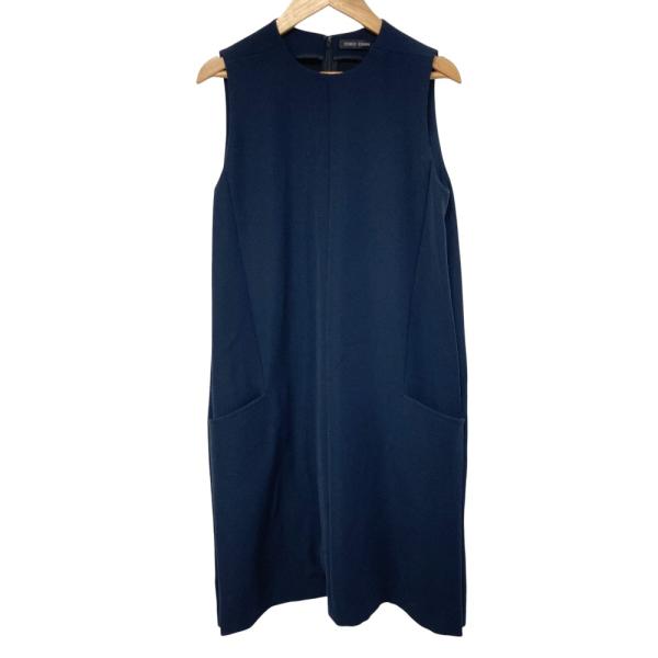 YOKO CHAN ノースリーブワンピース 36 ネイビー 中古・古着通販】YOKO CHAN (ヨーコチャン) ノースリーブワンピース