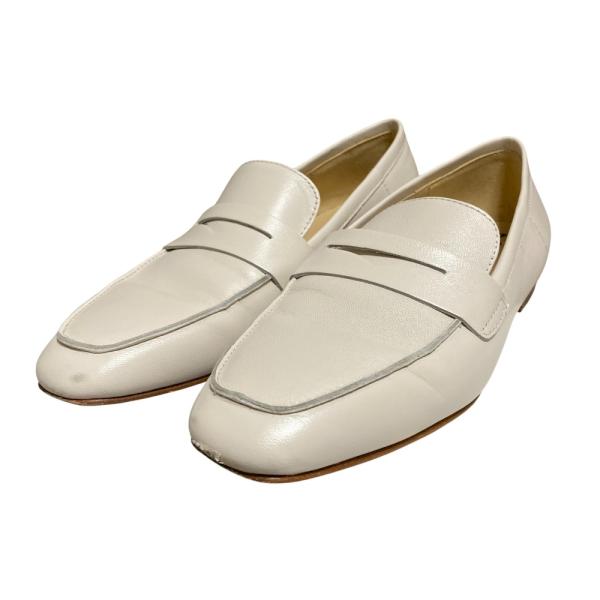 FABIO RUSCONI（ファビオルスコーニ） 良品 レザー コインローファー