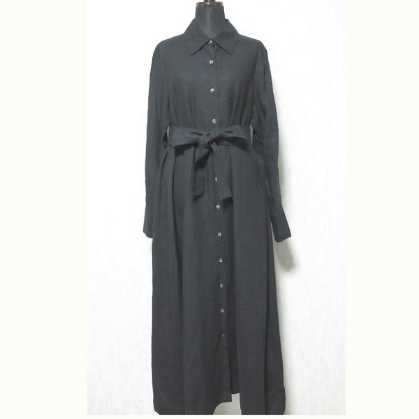 Curensology（カレンソロジー） 美品 リネンシャツワンピース